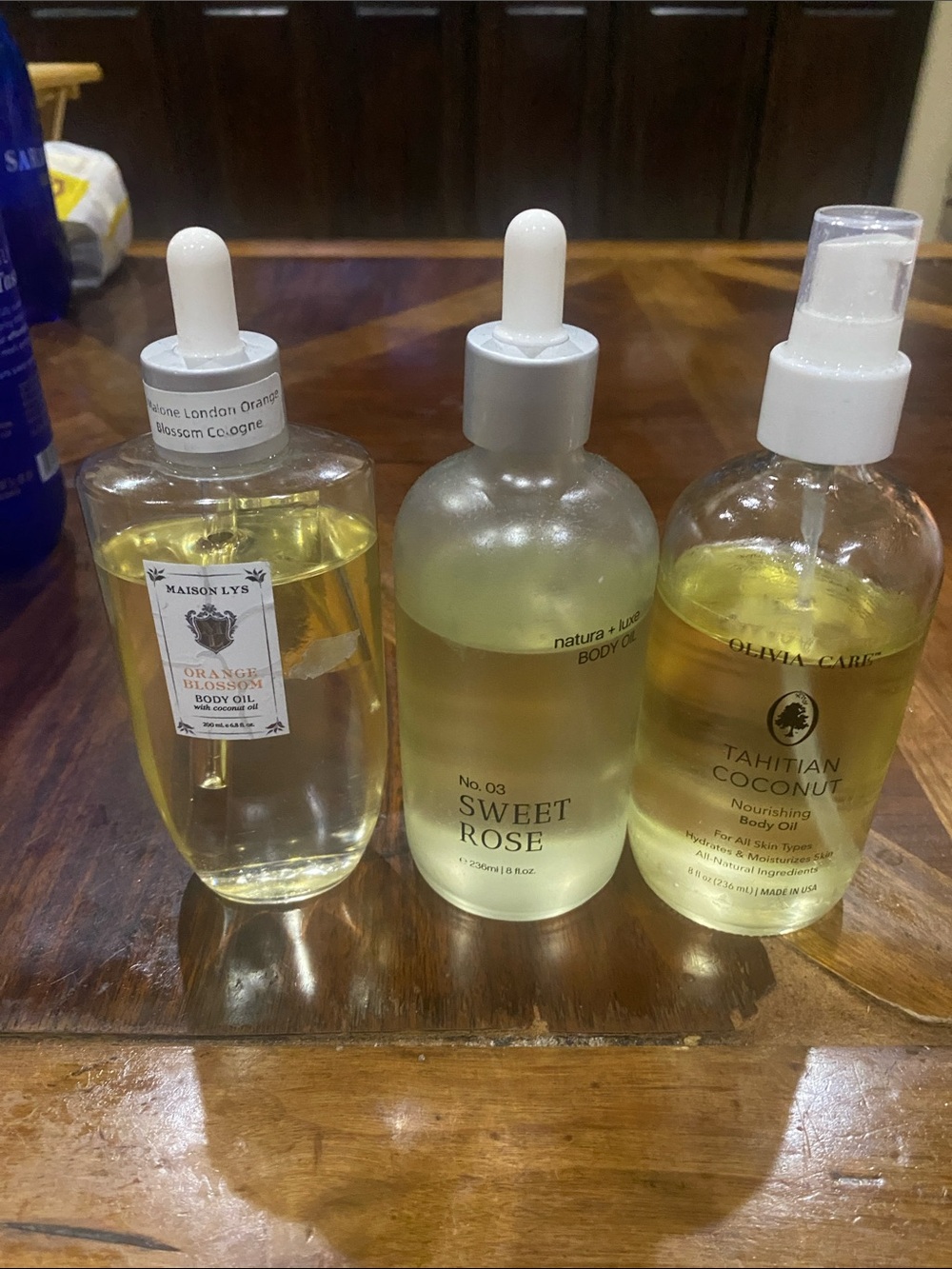 Three (3) bundle of Body Oils